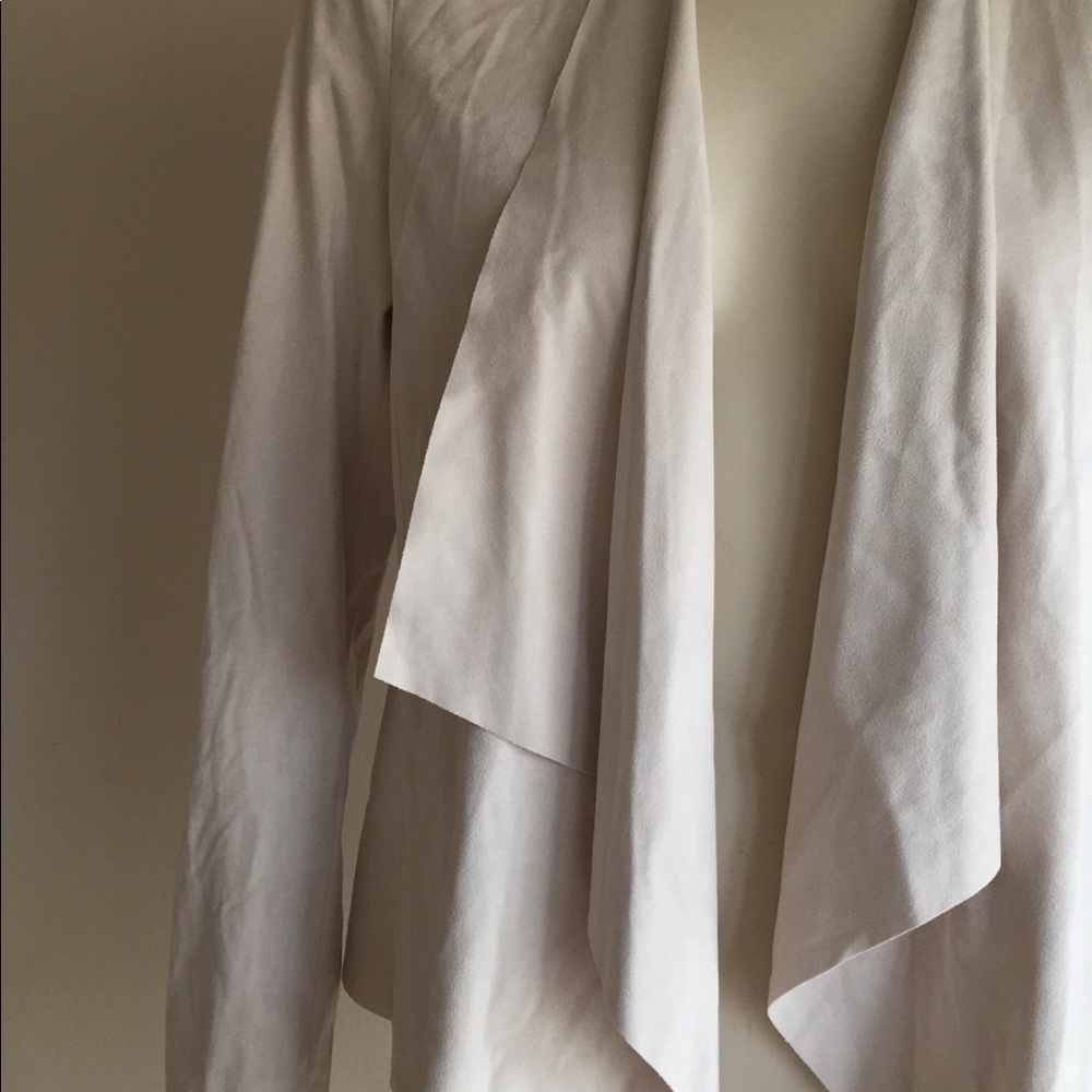 Blazer nude suede NWT - Picture 3 of 3